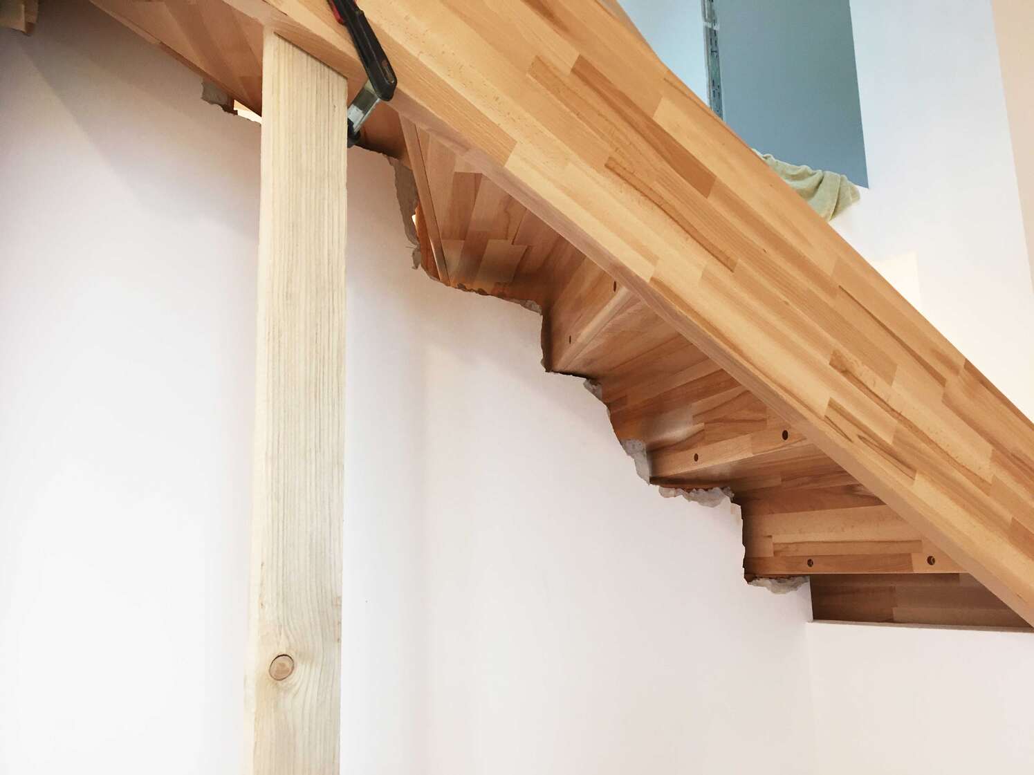 LESKY errichtet Wangentreppen auch auf kleinsten Raum.