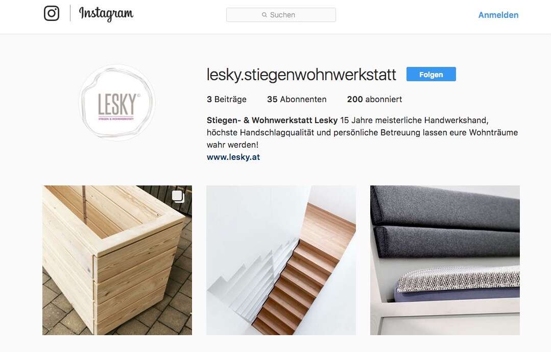 Lesky Instagram