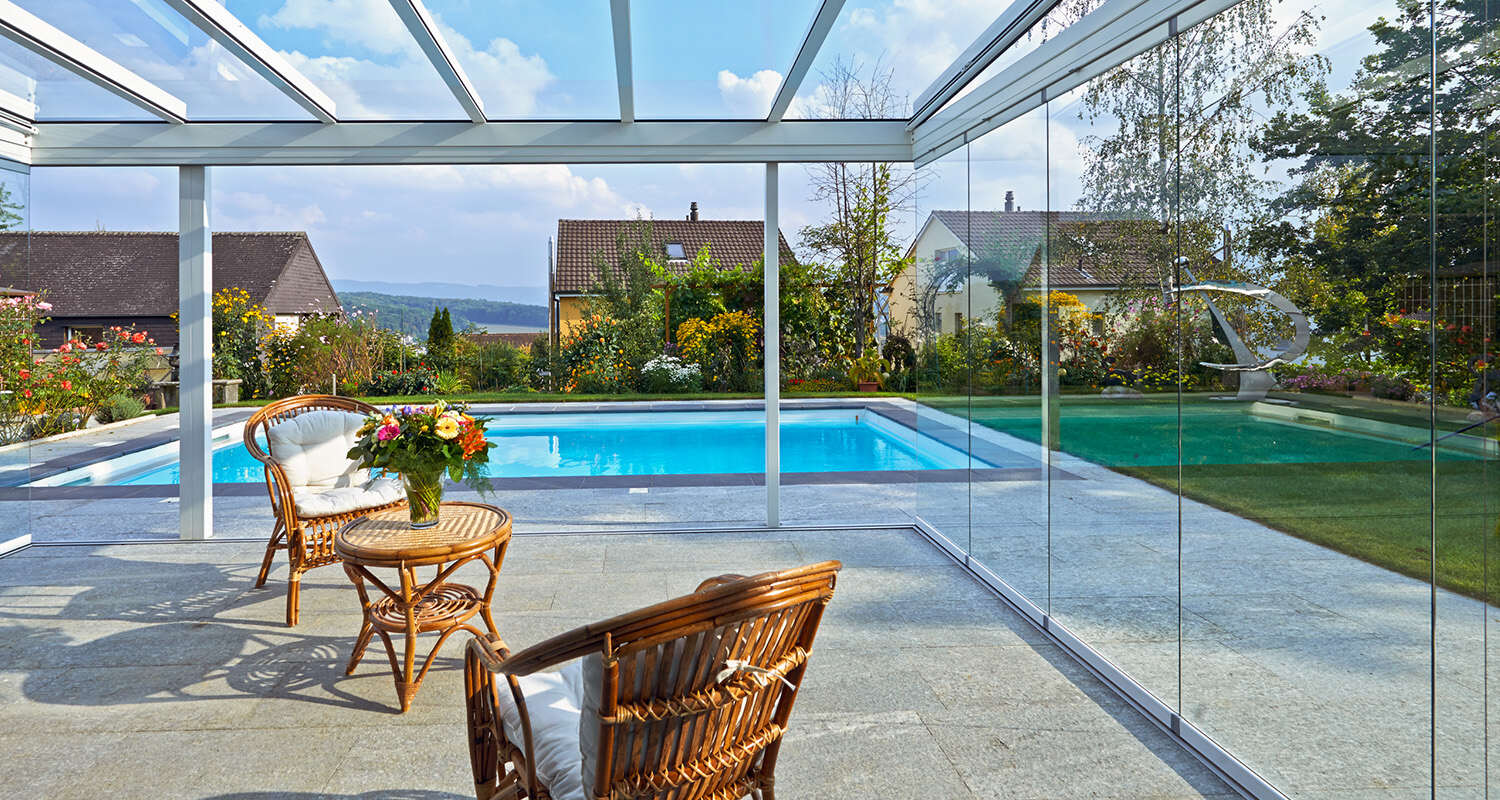 Referenzbild Terrassenüberdachungen von Lesky.