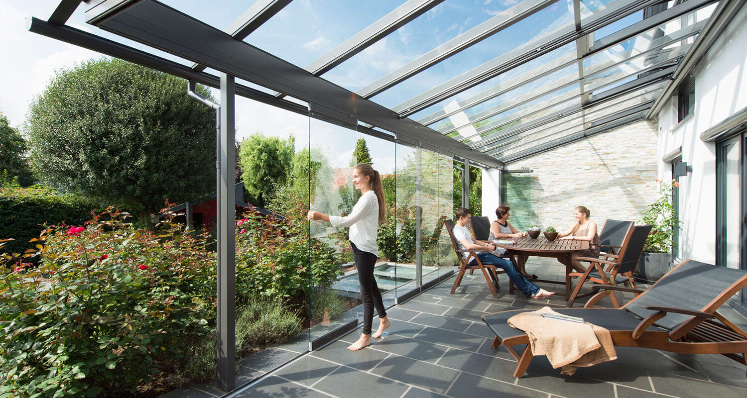Referenzbild Terrassenüberdachungen von Lesky.