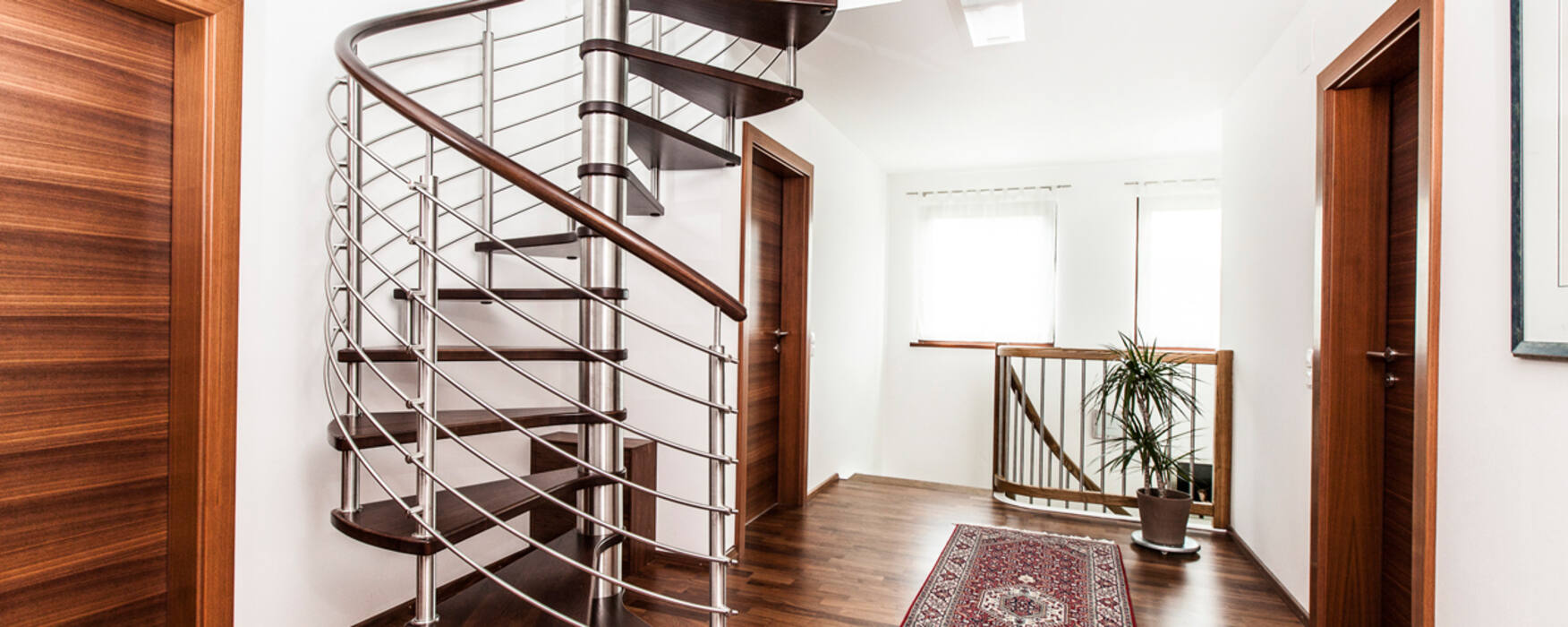 Foto von Wendeltreppe