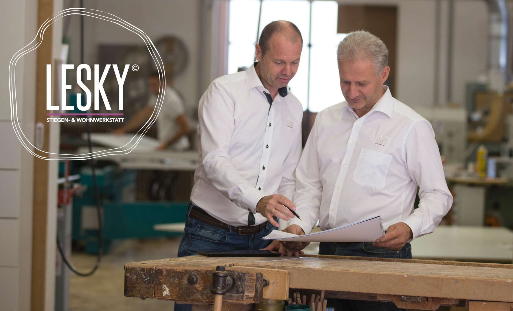 Lesky sucht einen qualifizierten Tischler.