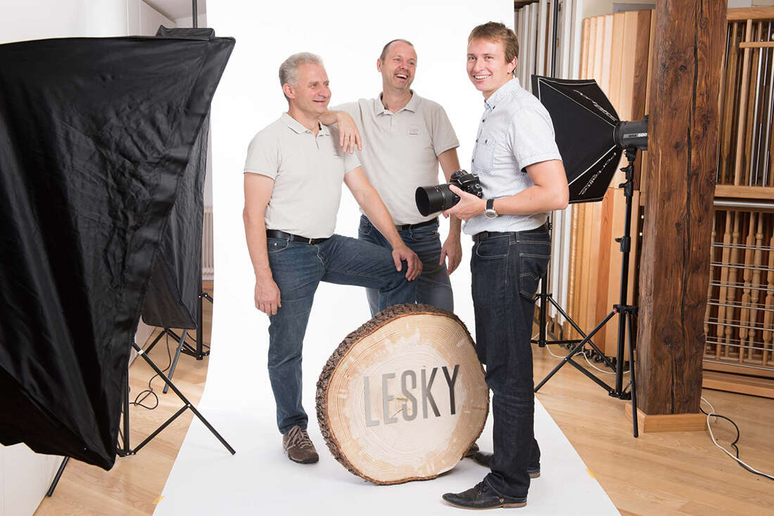Lesky Fotoshooting mit Ulf Thausing.